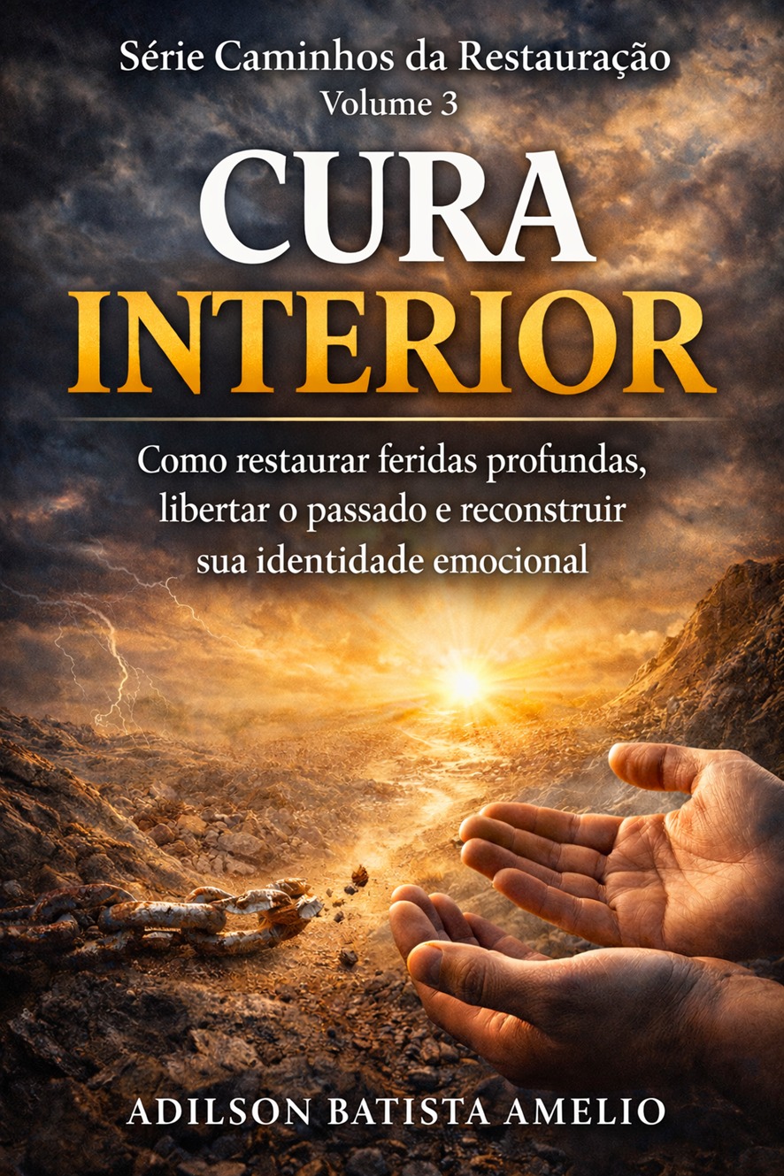 Capa do livro CURA INTERIOR